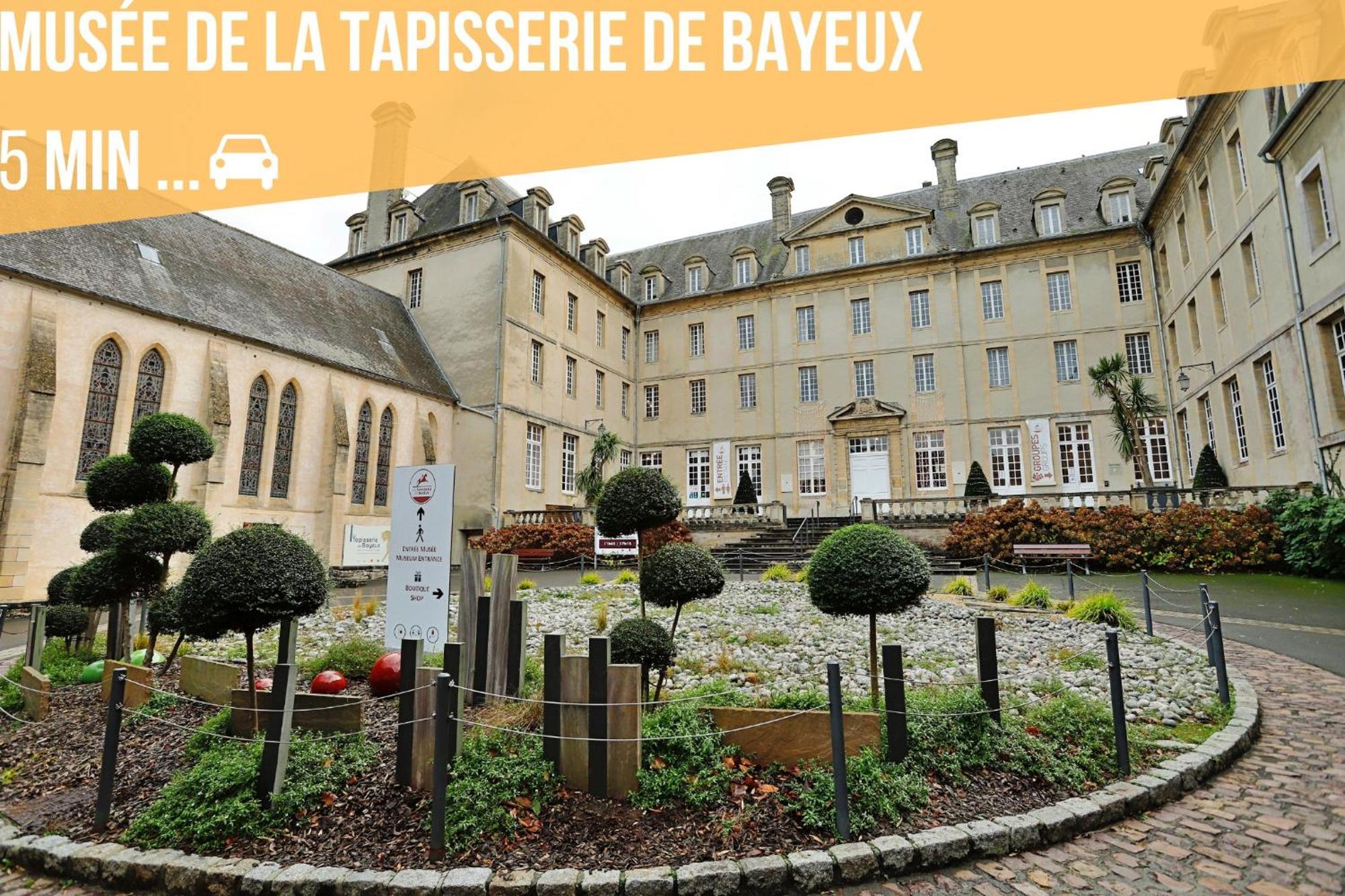 Chaleureuse Maison 4-8 Pers Jardin Pres De Bayeux Hébergement de vacances Saint-Loup-Hors